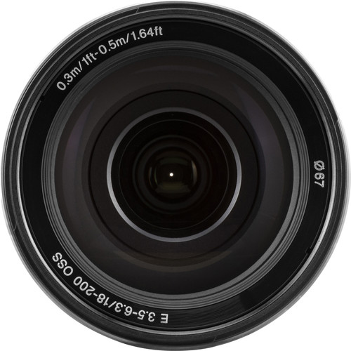 Sony E 18-200mm f/3.5-6.3 OSS Lens