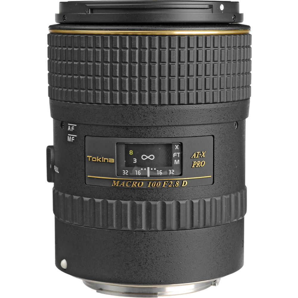 Tokina 100mm f/2.8 AT-X M100 AF Pro D Macro Autofocus Lens for Canon EF